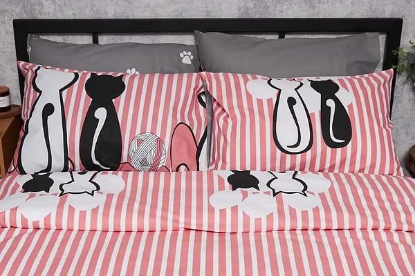 Фото - Комплект постельного белья Moon&Star Бязь Gold Люкс Cat King Size 220x240 (MS-820003224)