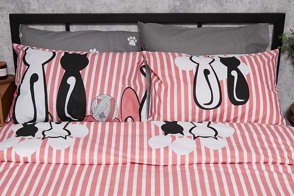 Фото - Комплект постельного белья Moon&Star Бязь Gold Люкс Cat King Size 220x240 (MS-820003224)