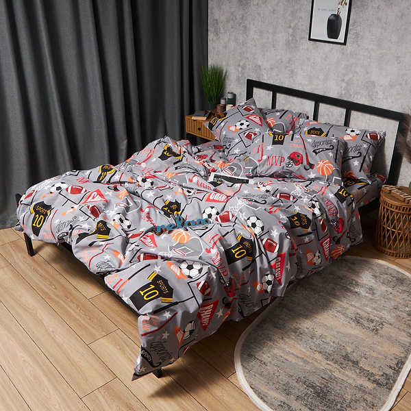 Фото - Комплект постільної білизни Moon&Star Бязь Gold Люкс Champion’s Rest 200х220 см нав. 40х60 2 шт. (MS-880000114)