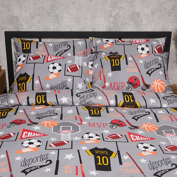 Фото - Комплект постільної білизни Moon&Star Бязь Gold Люкс Champion’s Rest 200х220 см нав. 40х60 2 шт. (MS-880000114)