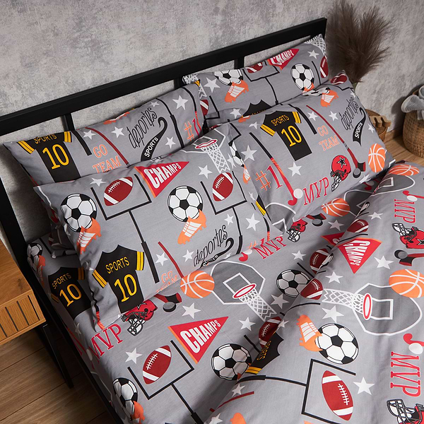 Фото - Комплект постільної білизни Moon&Star Бязь Gold Люкс Champion’s Rest 200х220 см нав. 40х60 2 шт. (MS-880000114)