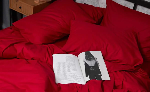 Фото - Наволочка Moon&Star Бязь Gold Люкс Cherry Red 50х70 2 шт. (MS-840000015)