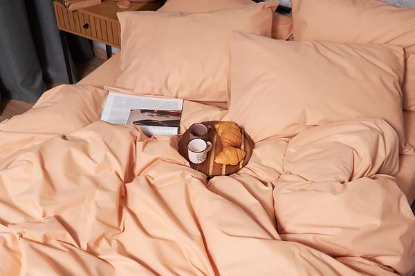 Фото - Комплект постельного белья Moon&Star Бязь Gold Люкс Cream 160х220 нав. 2х70х70 (MS-820003277)