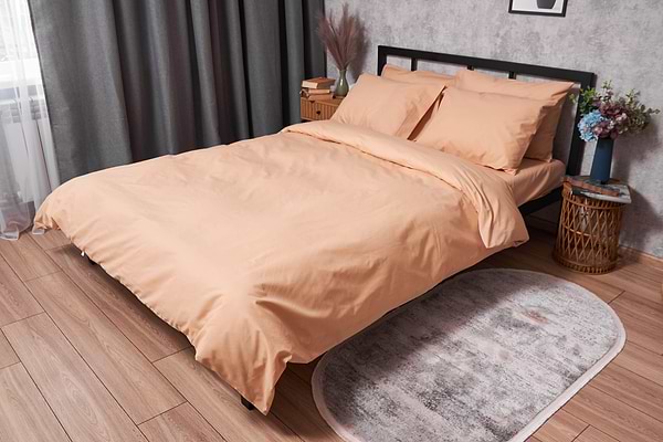 Фото - Комплект постільної білизни Moon&Star Бязь Gold Люкс Cream 160х220 нав. 4х50х70 (MS-820003278)