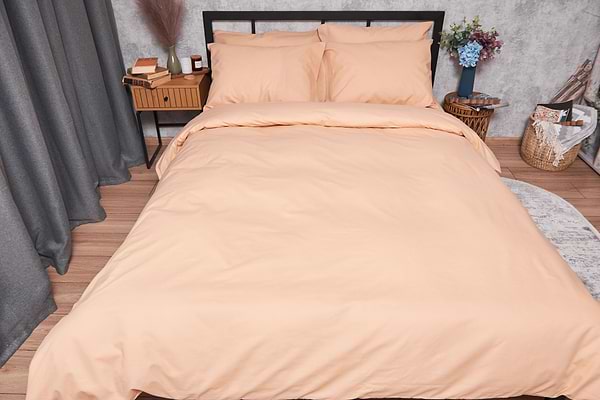 Фото - Комплект постільної білизни Moon&Star Бязь Gold Люкс Cream 160х220 нав. 4х70х70 (MS-820003279)