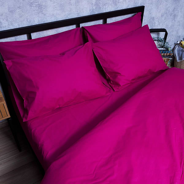 Фото - Комплект постільної білизни Moon&Star Бязь Gold Люкс Crimson Elegance 200х220 нав. 70х70 см 2 шт. (MS-890000221)