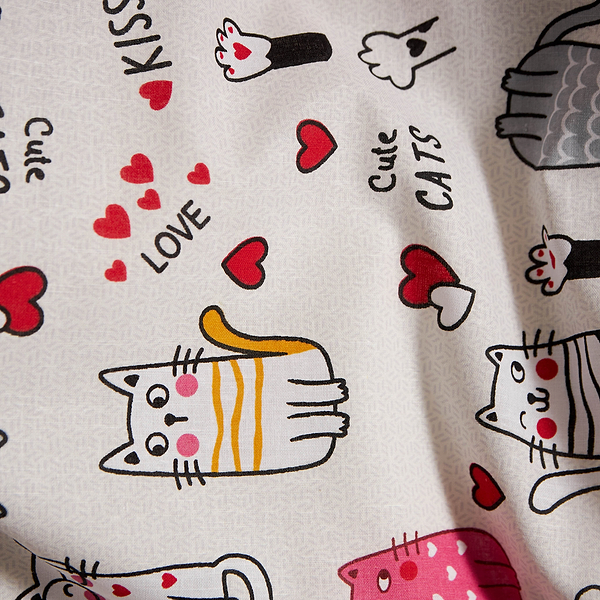 Фото - Комплект постельного белья Moon&Star Бязь Gold Люкс Cute Cats 160х220х2 нав. 2х40х60 (MS-820009095)