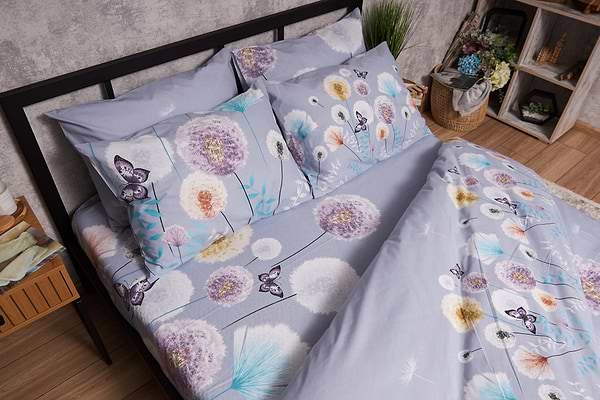 Фото - Комплект постільної білизни Moon&Star Бязь Gold Люкс Dandelion Dreams 143х210 нав. 2х70х70 (MS-820005582)