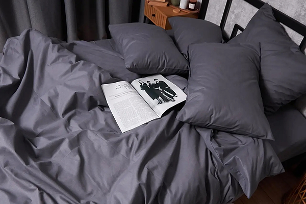 Фото - Підковдра полуторна Moon&Star Бязь Gold Люкс Dark Blue 143 x 210 см (MS-870000215)