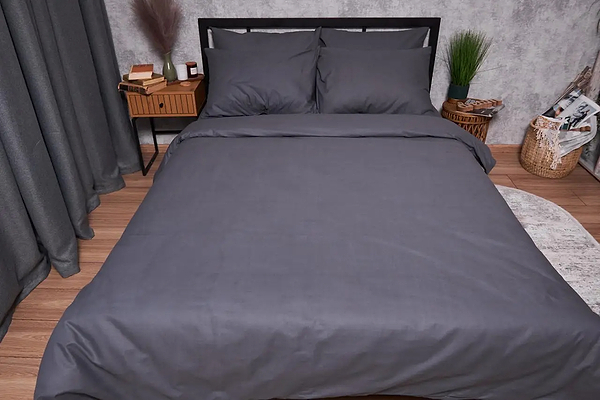 Фото - Підковдра полуторна Moon&Star Бязь Gold Люкс Dark Blue 143 x 210 см (MS-870000215)