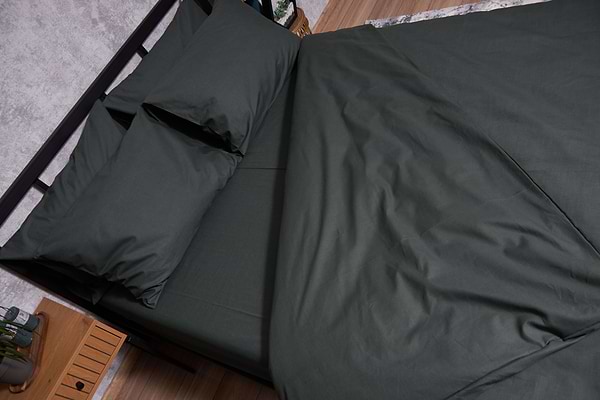 Фото - Комплект постельного белья Moon&Star Бязь Gold Люкс Dark Green 160х220х2 нав. 2х50х70 (MS-820002189)