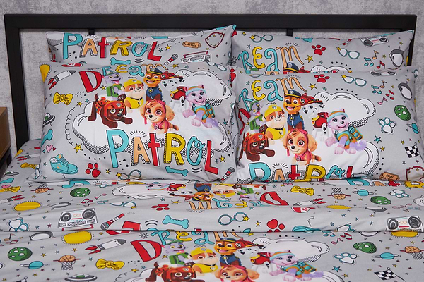 Фото - Комплект постельного белья Moon&Star Бязь Gold Люкс «Dream Patrol» 160х220х2 нав. 2х70х70 (MS-820004022)