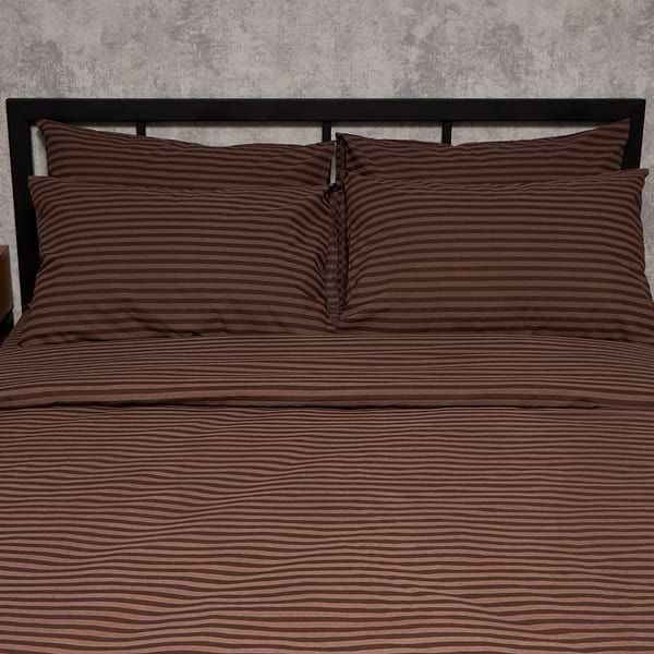 Фото - Комплект постельного белья Moon&Star Бязь Gold Люкс Espresso Lines 143х210х2 нав. 2х40х60 (MS-820009195)