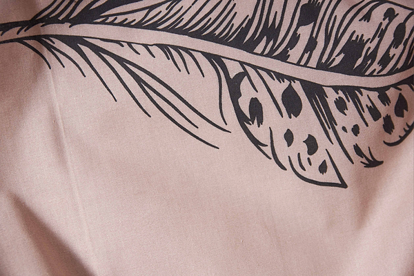 Фото - Комплект постільної білизни Moon&Star Бязь Gold Люкс «Feathers» 160х220х2 нав. 4х50х70 (MS-820004373)