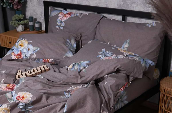 Фото - Наволочка Moon&Star Бязь Gold Люкс Flowers Wod 50х70 2 шт. (MS-840000165)