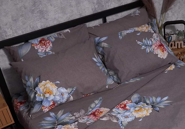 Фото - Наволочка Moon&Star Бязь Gold Люкс Flowers Wod 50х70 2 шт. (MS-840000165)