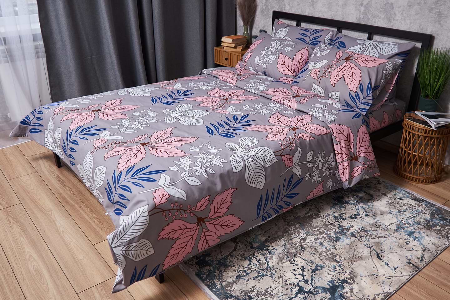 Комплект постільної білизни Moon&Star Бязь Gold Люкс Fossil King Size 220x240 (MS-820004169)