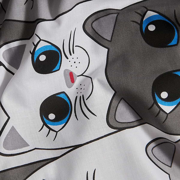 Фото - Наволочка Moon&Star Бязь Gold Люкс Furry Friends 50х70 2 шт. (MS-840001359)