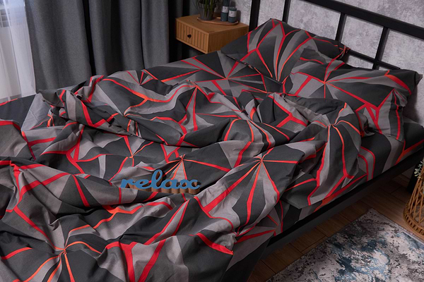 Фото - Комплект постельного белья Moon&Star Бязь Gold Люкс Geometry 143х210 (MS-820002247)