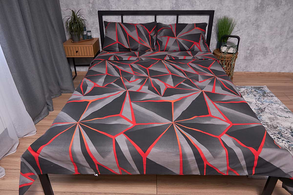 Фото - Комплект постельного белья Moon&Star Бязь Gold Люкс Geometry 143х210 (MS-820002245)