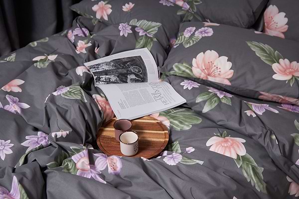 Фото - Комплект постельного белья Moon&Star Бязь Gold Люкс «Gerbera» 160х220х2 нав. 4х50х70 (MS-820004268)