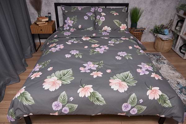 Фото - Комплект постельного белья Moon&Star Бязь Gold Люкс «Gerbera» 160х220х2 нав. 2х70х70 (MS-820004267)