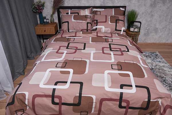 Фото - Комплект постільної білизни Moon&Star Бязь Gold Люкс Gina 143х210х2 нав. 2х70х70 (MS-820002220)