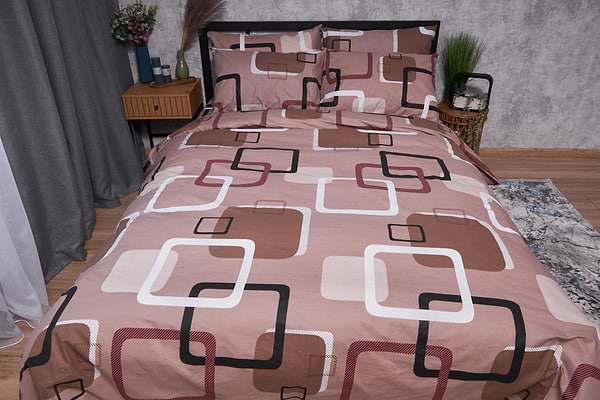 Фото - Комплект постільної білизни Moon&Star Бязь Gold Люкс Gina 143х210х2 нав. 4х70х70 (MS-820002222)