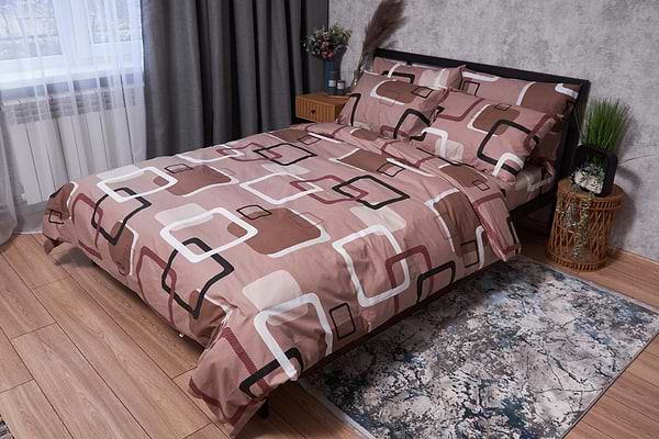 Фото - Комплект постельного белья Moon&Star Бязь Gold Люкс Gina 160х220х2 нав. 2х50х70 (MS-820002224)