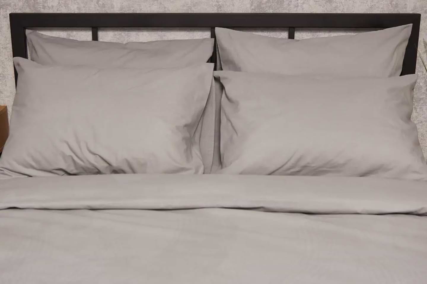 Наволочка Moon&Star Бязь Gold Люкс Gray 50х70 2 шт. (MS-840000753) - Фото 1