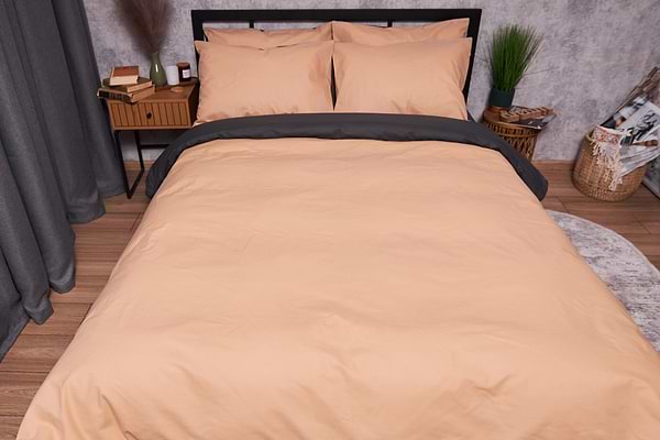 Фото - Комплект постельного белья Moon&Star Бязь Gold Люкс Gray Cream King Size 220x240 (MS-820003292)