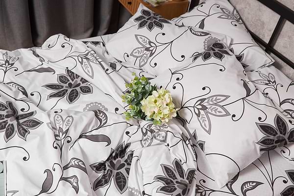 Фото - Комплект постельного белья Moon&Star Бязь Gold Люкс Gray Denim 143х210 (MS-820005618)