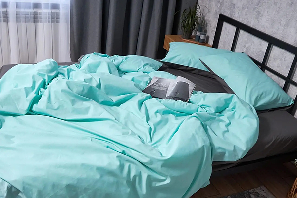 Фото - Підковдра двоспальна євро Moon&Star Бязь Gold Люкс Gray Mind King Size 220x240 см (MS-870000124)