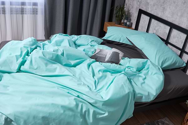 Фото - Комплект постільної білизни Moon&Star Бязь Gold Люкс Gray Mind 160х220х2 нав. 2х40х60 (MS-820002118)