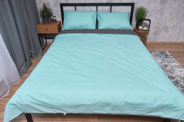 Фото - Комплект постільної білизни Moon&Star Бязь Gold Люкс Gray Mind 200х220 (MS-820002099)