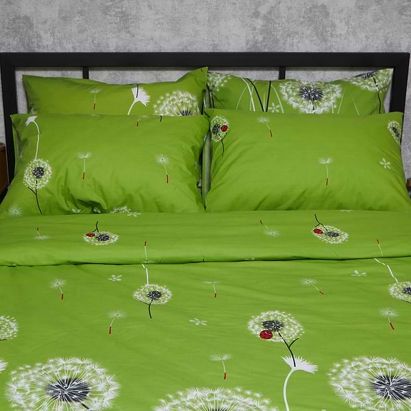 Фото - Комплект постельного белья Moon&Star Бязь Gold Люкс Green Harmony 160х220 + 40х60 см 2 шт. (MS-890000303)