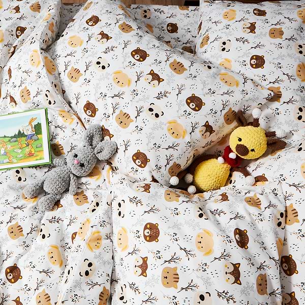 Фото - Комплект постельного белья Moon&Star Бязь Gold Люкс Jungle Joy 160х220 нав. 2х70х70 (MS-820006427)