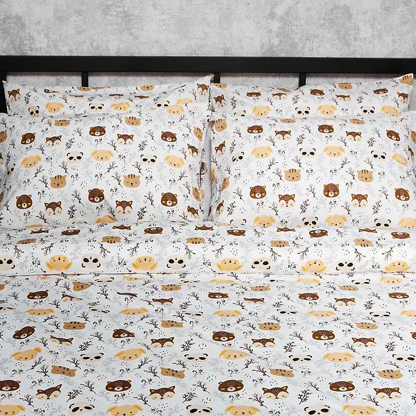 Фото - Комплект постельного белья Moon&Star Бязь Gold Люкс Jungle Joy 160х220 нав. 2х70х70 (MS-820006427)