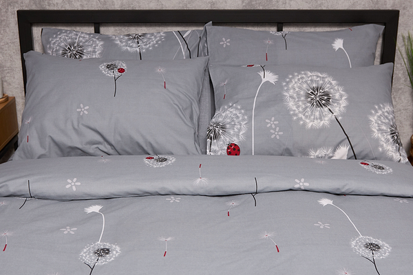 Фото - Комплект постільної білизни Moon&Star Бязь Gold Люкс «Ladybug» 143х210х2 нав. 2х70х70  (MS-820005452)