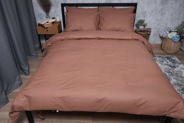 Фото - Комплект постільної білизни Moon&Star Бязь Gold Люкс «Light Brown» 143х210х2 нав. 4х50х70 (MS-820004543)