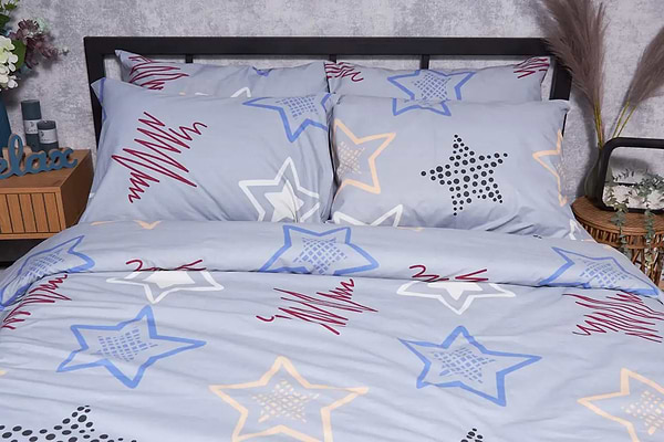 Фото - Наволочка Moon&Star Бязь Gold Люкс Light Stars 50х70 2 шт. (MS-840000249)