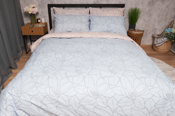 Фото - Комплект постільної білизни Moon&Star Бязь Gold Люкс Lily King Size 220x240 см +нав. 4х50х70 (MS-820005778)