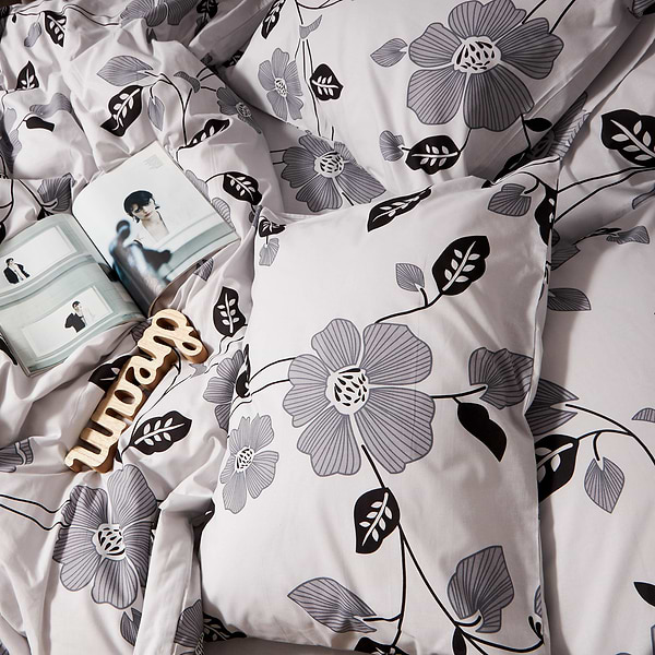 Фото - Комплект постільної білизни Moon&Star Бязь Gold Люкс Misty Petals 160х220 + 40х60 см 2 шт. (MS-890000333)