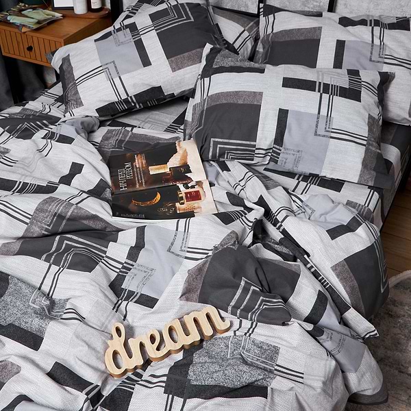 Фото - Комплект постельного белья Moon&Star Бязь Gold Люкс Modern Vision 160х220 нав. 4х70х70 (MS-820006534)