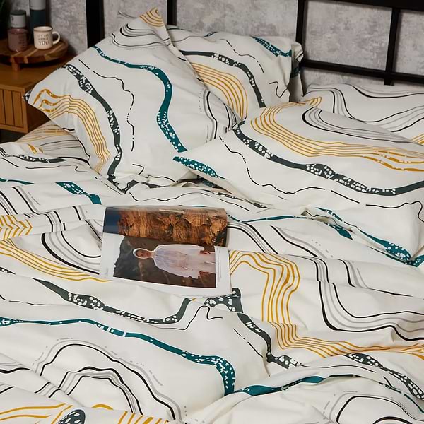 Фото - Наволочка Moon&Star Бязь Gold Люкс Natural Waves 50х70 2 шт. (MS-840001413)