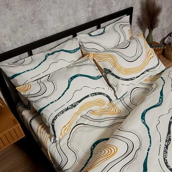 Фото - Наволочка Moon&Star Бязь Gold Люкс Natural Waves 50х70 2 шт. (MS-840001413)