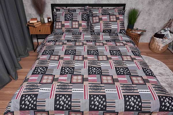 Фото - Комплект постельного белья Moon&Star Бязь Gold Люкс Nautical 143х210 (MS-820003411)