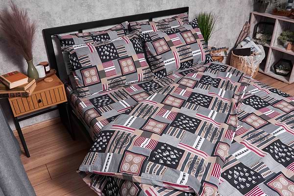 Фото - Комплект постельного белья Moon&Star Бязь Gold Люкс Nautical 143х210 (MS-820003414)