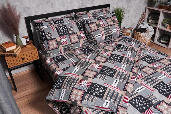 Фото - Підковдра полуторна євро Moon&Star Бязь Gold Люкс Nautical 160 x 220 см (MS-870000246)