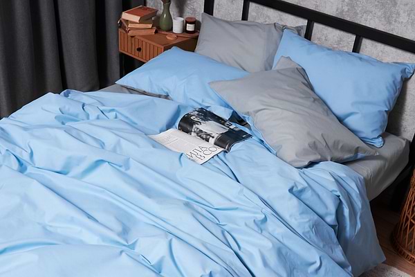 Фото - Комплект постільної білизни Moon&Star Бязь Gold Люкс Nordic Gray 143х210 (MS-820003096)